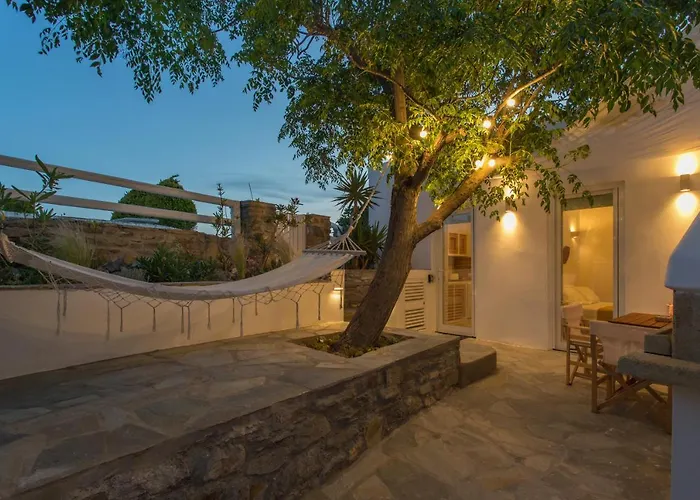 度假居 Satsi's Cozy Casa-2 Min From The Beach&town Páros