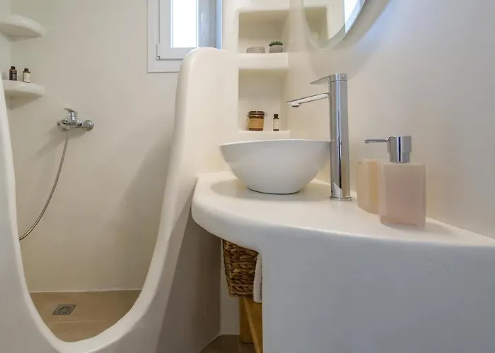 Satsi's Cozy Casa-2 Min From The Beach&town 度假居 Páros